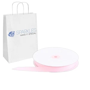 Grosgrain Ribbon 5/8" Wide 50 Yd Yard Roll - Pink - Solid Reels Party go - Picture 1 of 4