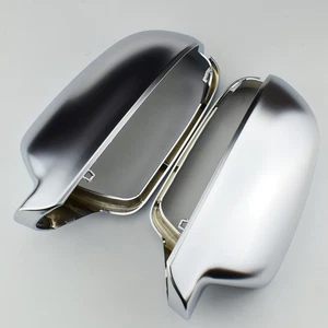 2 tapas cromadas para espejos retrovisores para Audi A3/S3 8P 2010-11 con asistencia de carril - Imagen 1 de 8