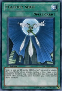 Feather Shot LCGX-EN083 Raro 1a Colección Legendaria Yugioh 2 - Imagen 1 de 1