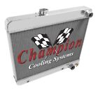 Aluminum Champion 3 Row All Aluminum Radiator for 1965 Buick Skylark V8 Engine