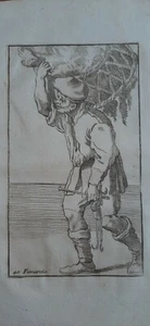 Hannibal Carracci." Die Künste von Bologna " 1760 Radierung "FIENAROLO " - Bild 1 von 4