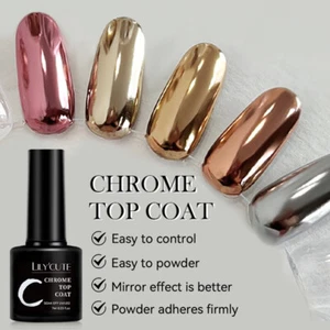 LILYCUTE 7ML Soak Off UV Magical Top Coat Gel Vernis à Ongles Gel DIY - Photo 1/14