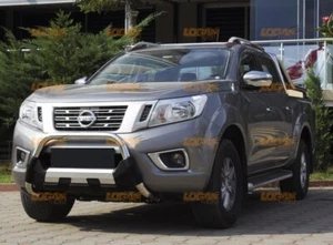 Bull Bar Nissan Navara NP300 2014 - 2023 Barra Frontale Paracolpi Anteriore Inox - Bild 1 von 4