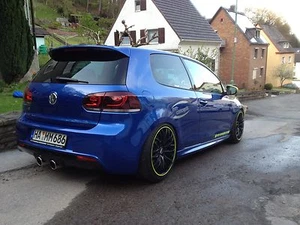 Luces traseras LED para VW Golf 6 VI luces traseras LED R R20 GTI GTD rojo / transparente nuevas - Imagen 1 de 1