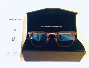 Prive Revaux blue light glasses with case….Merlot - Picture 1 of 15