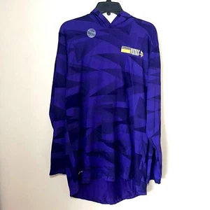 Nike Minnesota Vikings Men's Large Sideline Apparel Lightweight Hoodie Shirt - Picture 1 of 7