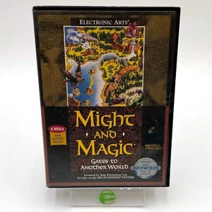 Might and Magic Gates to Another World (Sega Genesis, 1990) - Picture 1 of 3