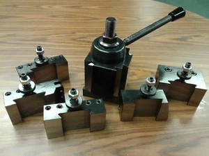 14-20" QUICK CHANGE TOOL POST-6PCS/SET-WEDGE TYPE #830D-W, --New - Picture 1 of 6