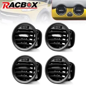 4Pcs For Vauxhall Adam Corsa D Black Dash Heater Air Vent Outer or Centre UK - Picture 1 of 16