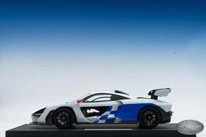 1/18 BBR 2019 McLaren Senna Metallic White 🤝ALSO OPEN FOR TRADES🤝 - Picture 1 of 5