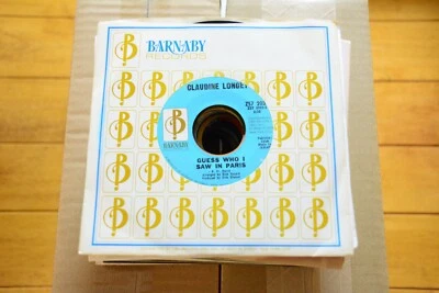 CLAUDINE LONGET "GUESS WHO I SAW IN PARIS" 45RPM 7" VINYL VG+ [C3-88] - Image 1 of 4
