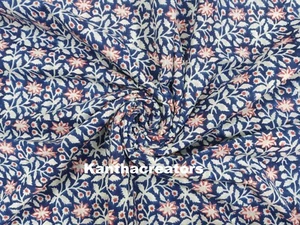 100%Cotton Dressmaking Craft Fabric Running Voile Fabric Dress Material 5 Yard - Picture 1 of 5