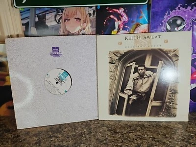 Keith Sweat – Make You Sweat/ VINYL Lot  Single Lot True Mathematics Rap Hip Hop - Image 1 of 4