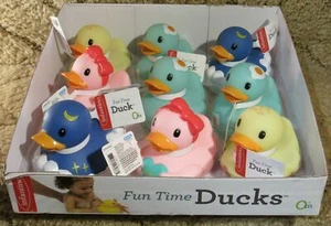 INFANTINO RUBBER DUCKS LATEST SERIES, BACON/EGG, CLOUD, CHOCO DIP, AND XOXO NEW - Picture 1 of 9