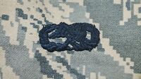 MILITARY PATCH US AIR FORCE CLOTH SLIDE ON GORTEX ABU GRAY CHIEF MASTER SERGEANT