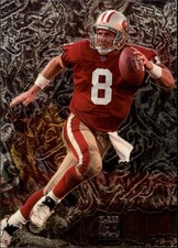 1996 Metal Football Card #111 Steve Young