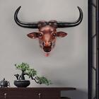 Simulation 3D Animal Cow Skull Figurine for Bedroom Farmhouse Housewarming