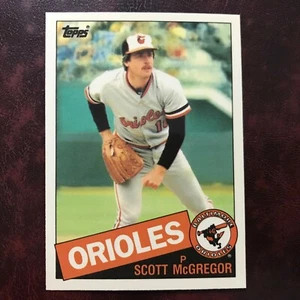 1985 Topps TIFFANY Set SCOTT MCGREGOR #550 ORIOLES ** MINT ** HIGH GRADE ** - Picture 1 of 2