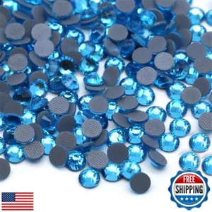 Hotfix Rhinestones Flatback Glass Rhinestone 3000PCS SS10 2.7-2.9MM Round Gem - Picture 1 of 5