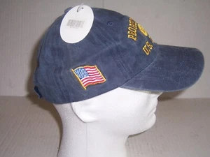 New Navy Ball Cap Stonewashed Hat Better Quality USA seller Fits All Sizes  - Picture 1 of 5