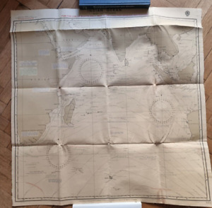 Vintage Admiralty Chart Indian Ocean May to October for the Use of Boats 5213.