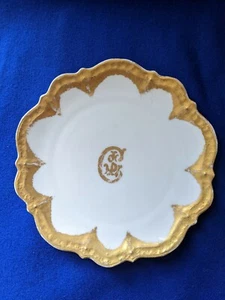 Vintage CT Carl Tielsch Altwasser Germany antiker handbemalter 8" Teller  - Bild 1 von 6