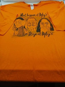 Gildan XXL T Shirt What Happens at Ripley's Stays at Ripley's Believe it or Not - Picture 1 of 5