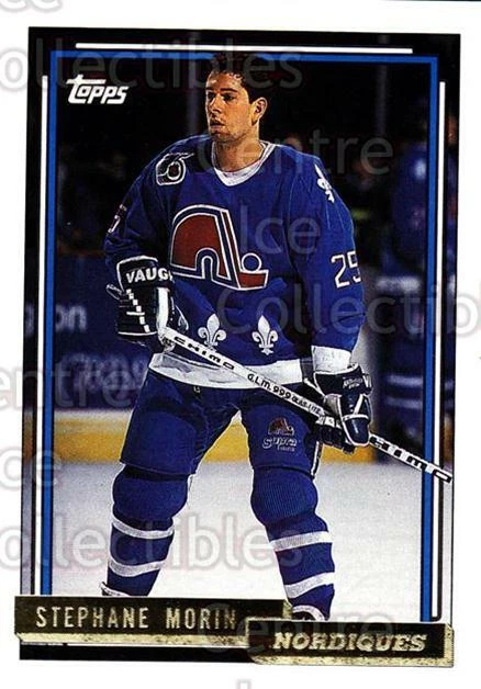 1992-93 Topps Gold #316 Stephane Morin - Image 1 of 1