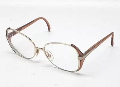 Vintage Optyl ViennaLine Amber/Gold Eyeglasses Ladies Hipster 70’s 80’s EUC - Image 1 of 4