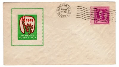 #881 Victor Herbert Famous American 1940 FDC PRE-DATE NY World's Fair Station - Image 1 of 2