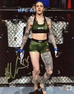 MEGAN ANDERSON SIGNED HANDSIGNIERT 8x10 FOTO MMA UFC CHAMPION BECKETT BAS - Bild 1 von 2