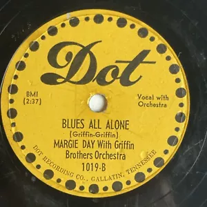 10" 78 RPM-Margie Day-Little Red Rooster/Blues All Alone/Dot 1019 - Foto 1 di 4