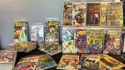 ENORME COLECCIÓN, LOTE DE 100 CÓMICS - DC / MARVEL Foto 1 de 4