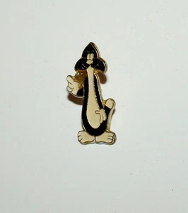 Vintage Small Cartoon WB Sylvester Cat Collectible Pin 1980s New NOS - Picture 1 of 1