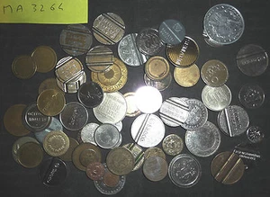 JETONS - LOT DE 330 grammes DE JETONS - 50 JETONS DIFFERENTS - MA3264 - Photo 1/1