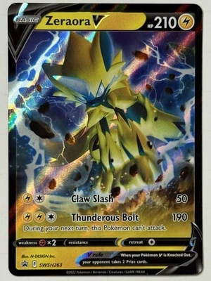 Zeraora V Promo SWSH: Sword & Shield Promo Cards SWSH263 NM Holo - Image 1 of 2