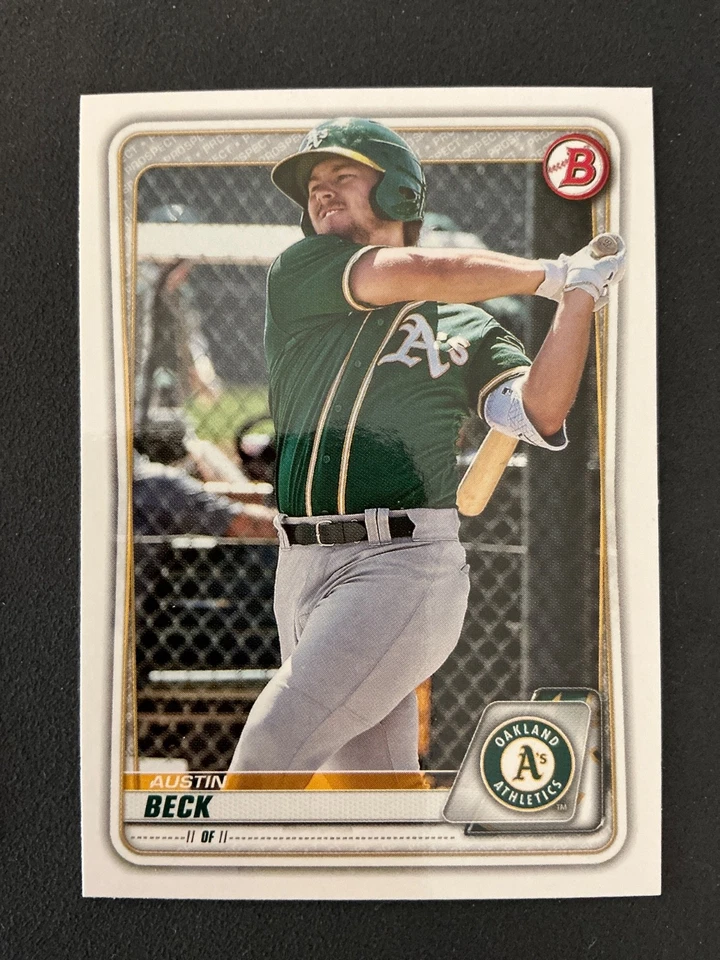 2020 Bowman Paper Base, Prospects,  Sky Blue, Blue, and Gold - Free Shipping - Image 1 of 1