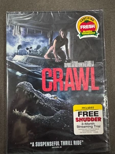 Crawl (DVD, 2019) (Barry Pepper, Kaya Scodelario, Morfydd Clark) NEW, sealed - Picture 1 of 2