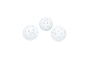 LUXE Pickleball White Pickleballs - Pack of 3 - Picture 1 of 7