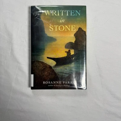 Written in Stone by Rosanne Parry Hardcover Book Childrens Fiction - Image 1 of 3