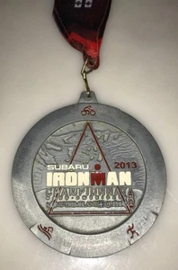 2013 SUBARU IRONMAN Championship Medal Finish CHAMPIONNAT MONT-TREMBLANT QUEBEC - Picture 1 of 8