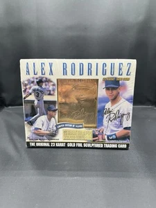 1996 Bleachers 23KT Gold Alex Rodriguez Factory Sealed New - Picture 1 of 3