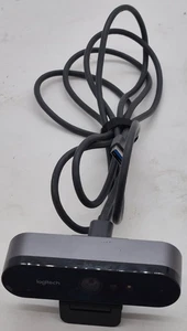 Webcam filaire Logitech Brio 4k Ultra V-U0040 avec câble USB-C vers USB-A + support - Photo 1/5