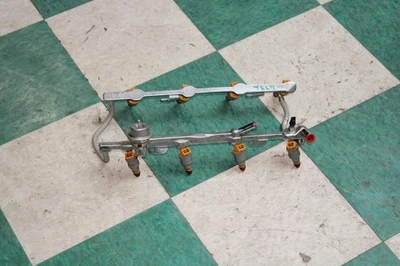 86-95 Mustang 5.0L GT Motor Engine Fuel Rail W/ Injectors Assembly Set OEM WTY - Image 1 of 4