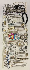 VTG Jewelry Lot Crown Trifari Alexis Bittar Whiting & Davis Coro Monet Swarovski - Picture 1 of 11