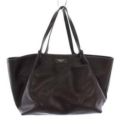 Bolso de Mano Therapian SERAPIAN STEPAN Marrón Repujado TK Longitud del Mango: 46 cm Usado f7 Foto 1 de 4