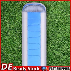 Schlafsack für Erwachsene und Teenager 3-Jahreszeiten-Campingschlafsack für warm - Bild 1 von 21