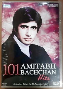 101 Amitabh Bachchan Hits - 101 Bollywood Songs DVD, 101 Songs In 3 DVD Set - Picture 1 of 2