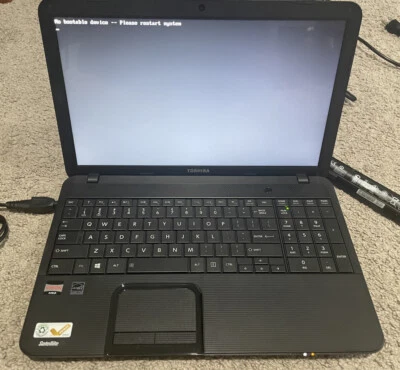 Toshiba Satellite C855D-S5339 Laptop AMD E-300 1.4GHz 2GB RAM 300GB - Image 1 of 4