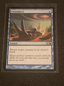 Magic the Gathering 2010 Core Unsummon - Picture 1 of 2